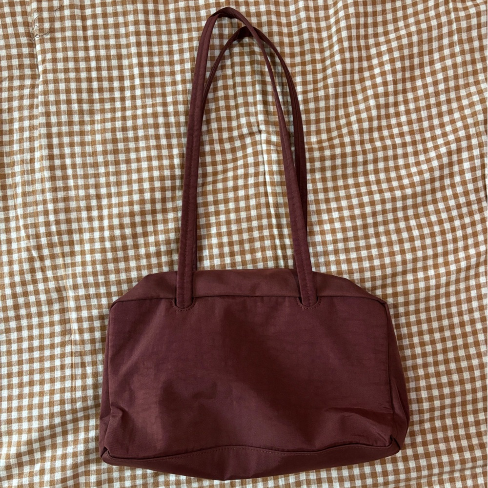Baggu Mahogany Bowler Bag